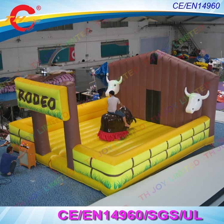 bull riding inflatable rental